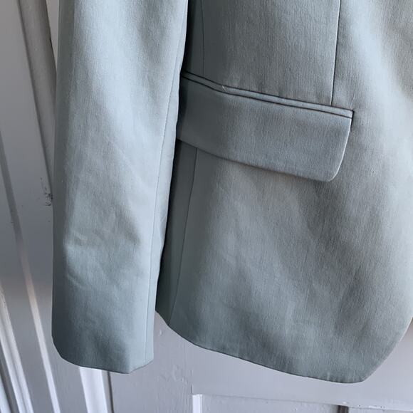 Zara Gray Suit Jacket Blazer - Picture 5 of 8